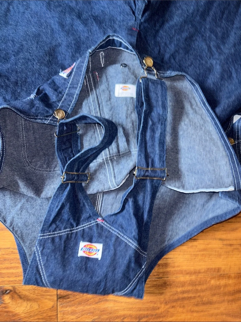 Dickies Denim Blue Work Overalls